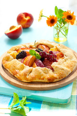 fruit galette