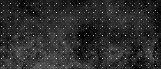 black grunge watercolor background with white polka dots