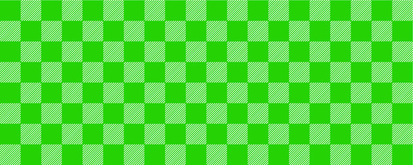 Green tablecloth style. Vector gingham and bluffalo check line pattern. Checkered picnic cooking table cloth. Texture from rhombus, squares for plaid, tablecloths. Flat tartan checker print