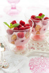 raspberry dessert