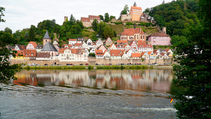 Obraz premium Hirschhorn am Neckar