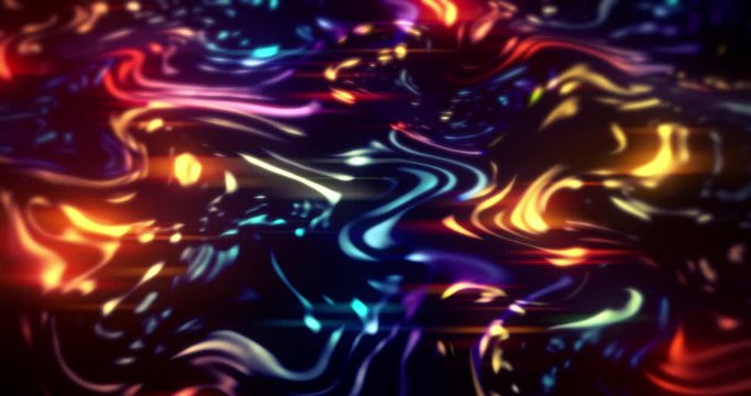 Waves abstract background colorful concept shapes