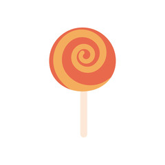 sweet candy free form style icon vector design