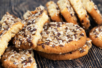 oatmeal-wheat cookies