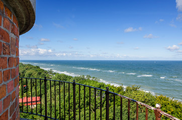 The Baltic Sea seen from the lighthouse in Gaski © Dejan Gospodarek