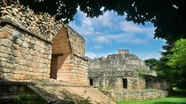Ek Balam, asombrosa ciudad ancestral de los Mayas en la pen&iacute;nsula de Yucat&aacute;n, M&eacute;xico.