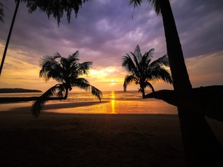 Sunset at the beach, Koh Kood, Thailand