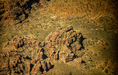 paysages de centre de l'australie dans les années 1980