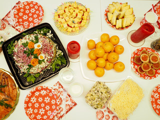 festive feast before the New Year
