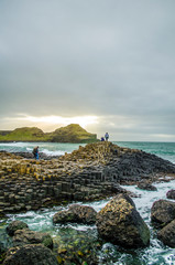 Calzada del Gigante en el Norte de Irlanda