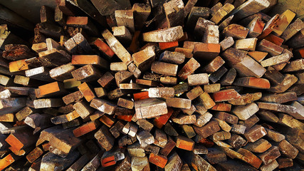 stack of firewood, used wood
