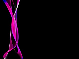 Abstract pink light wave futuristic background