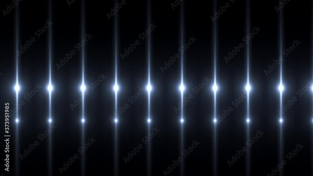 Poster 3d render of fractal rays with glowing impulse lights. computer generated abstract disco backdrop. v