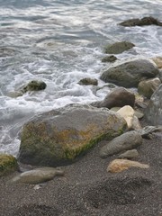 Obraz premium rocks on the beach