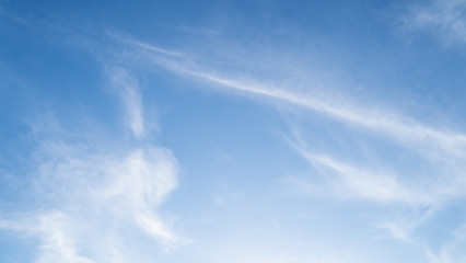 Blue sky with cloud bright ,Eyes are comfortable to look, Vacationing in the summer at Phuket Thailand.