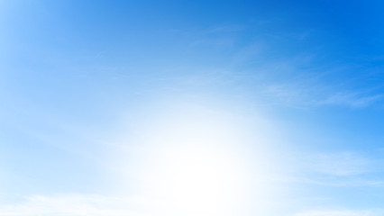 Background sky gradient blue , Bright and enjoy your eye with the sky refreshing in Phuket Thailand.