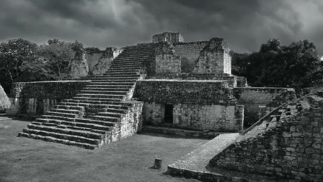 Ek Balam, asombrosa ciudad ancestral de los Mayas en la pen&iacute;nsula de Yucat&aacute;n, M&eacute;xico.
