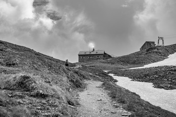 On the way to the Glorerh&uuml;tte in the Gro&szlig;glockner area