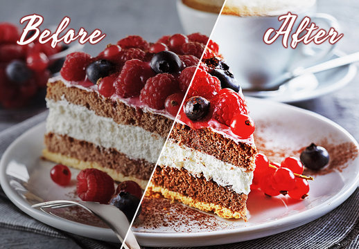 Adjustment Photo Effect Mockup