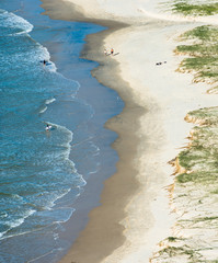 Tallow Beach bordering Arakwal National Park, Byron Bay, New South Wales, Australia. 