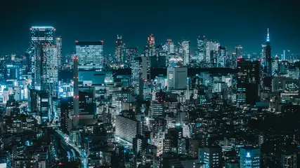 Foto op Canvas 東京夜景 © Go Nakahara