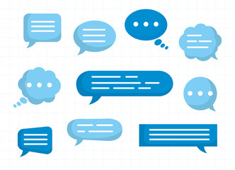 シンプル吹出しセット