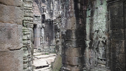 Throwback trip in Cambodia Siem Reap. Cambodia Siem Reap－July 25, 2016: Ancient architecture and natural scenery in Angkor Wat Cambodia. Photo taken in Pre Rup, East Mebon, Ta Som, Neak Pean, and Prah