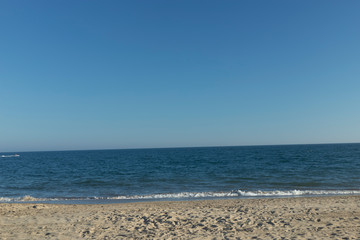 deserted beach at dusk © beatriz