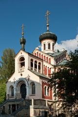 Obraz premium Russisch-orthodoxe Kirche in Marienbad