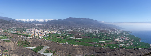 Panorama view Los Llanos, La Palma, Canary Islands