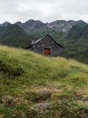 old Mountain Hut, French Pyrenees 