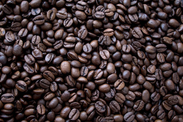 roasted coffee beans background