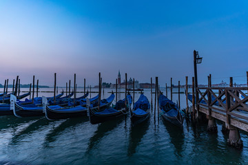 Isola di San Giorgio Maggiore & Gondole