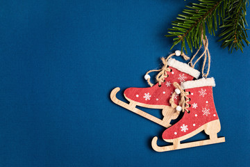 Eco friendly Christmas holidays decoration