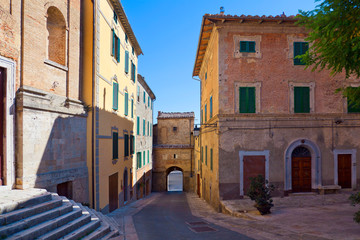 Fototapeta na wymiar Tuscany, Italy, old town impressions.