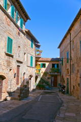 Tuscany, Italy, old town impressions.