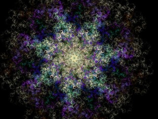 Plakat Imaginatory fractal background Image
