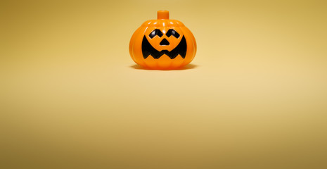 Halloween holiday concept with jack o lantern.
