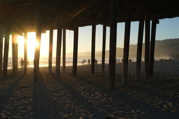 Pismo Beach Pier sunset