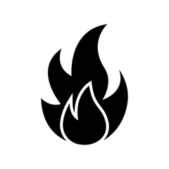 fire icon vector illustration design