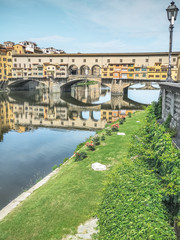 Fototapeta premium Spring in Florence 2020 during Covid crisis