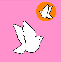 Dove icon