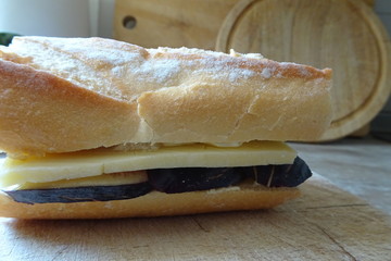 Fig Fruit and Cheese Sandwich