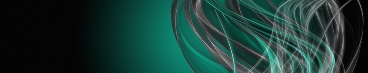 Abstract elegant wave panorama design illustration