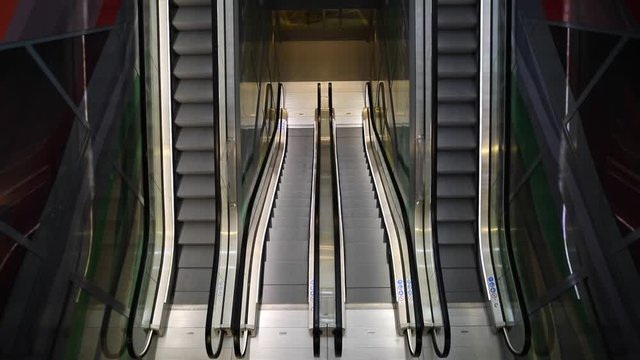 Rolltreppe in Kaufhaus