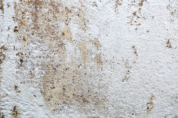 texture of old painted rusty metal