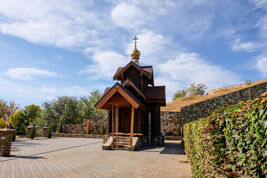 Russia. Kamensk-Shakhtinsky Rostov region. Old Village. The territory of the landscape park "Loga". October 14, 2018