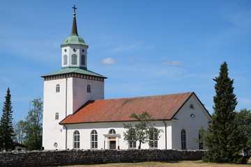Fototapeta na wymiar Church Bredsätra in Middle Öland, Sweden