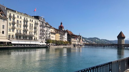 Fototapeta premium view of the old town of Zürich 