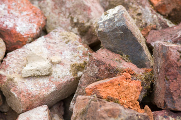 tas de brique travaux matériaux fond texture